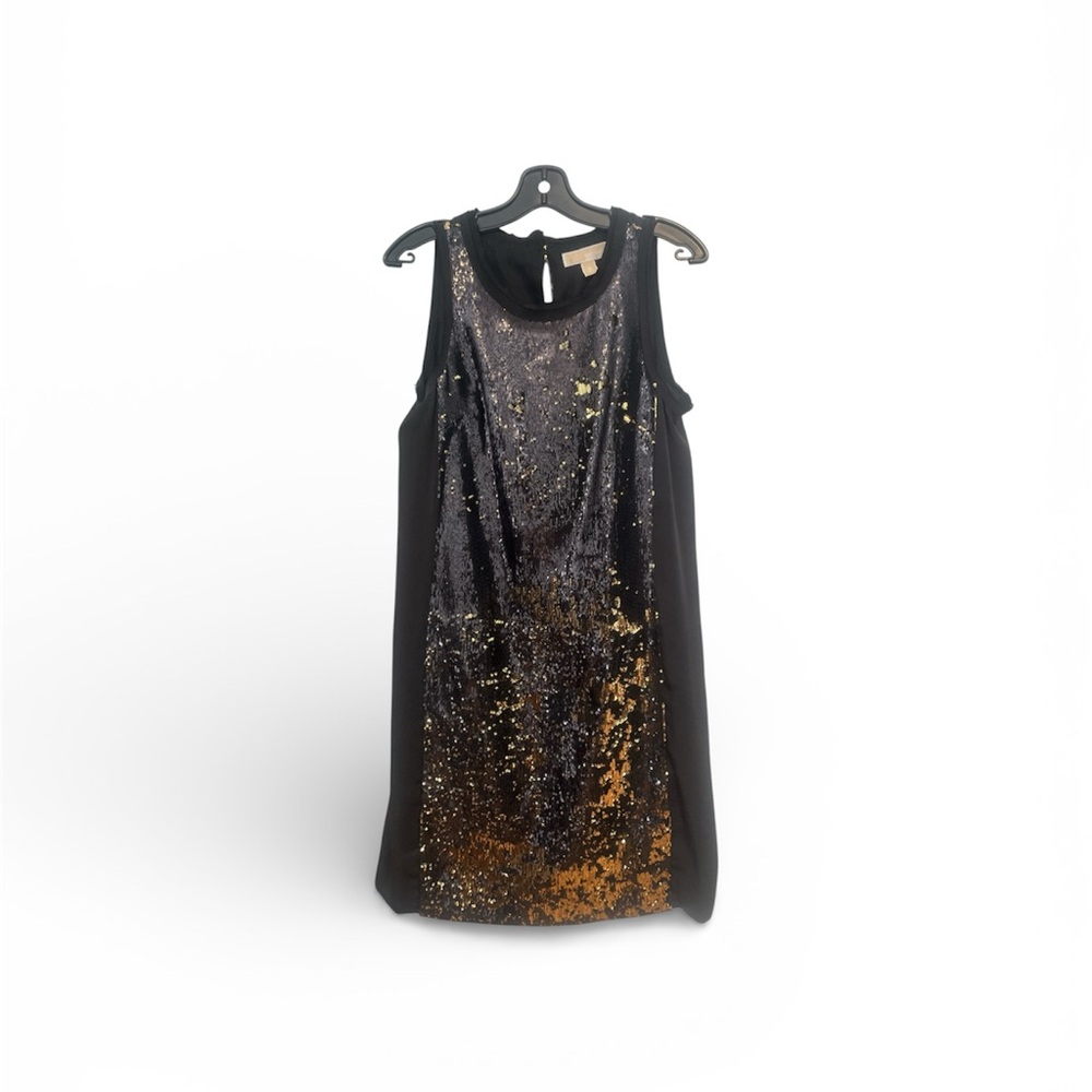 MICHAEL Michael Kors Ombré Sequin Shift Dress